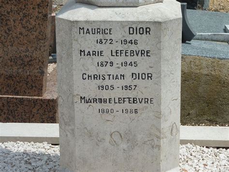 when christian dior died|where is Christian Dior buried.